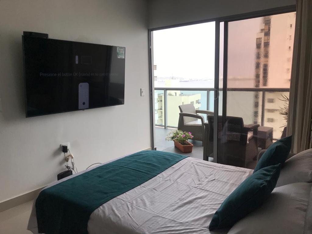 Lago Y Mar Apartamentos Cartagena Ngoại thất bức ảnh