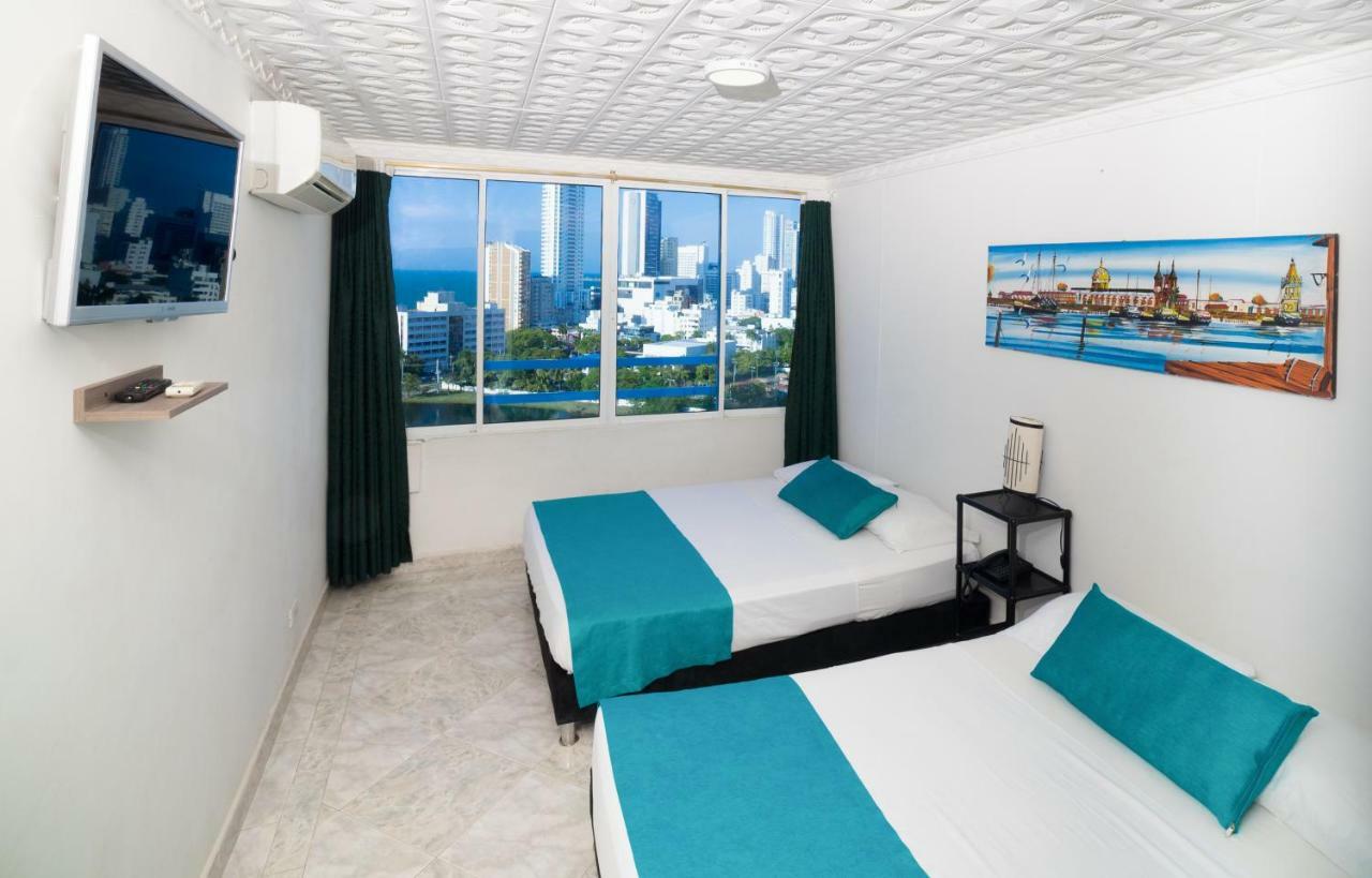 Lago Y Mar Apartamentos Cartagena Ngoại thất bức ảnh